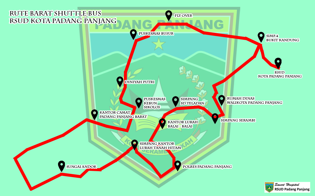 Layanan Shuttle Bus RSUD Kota Panjang